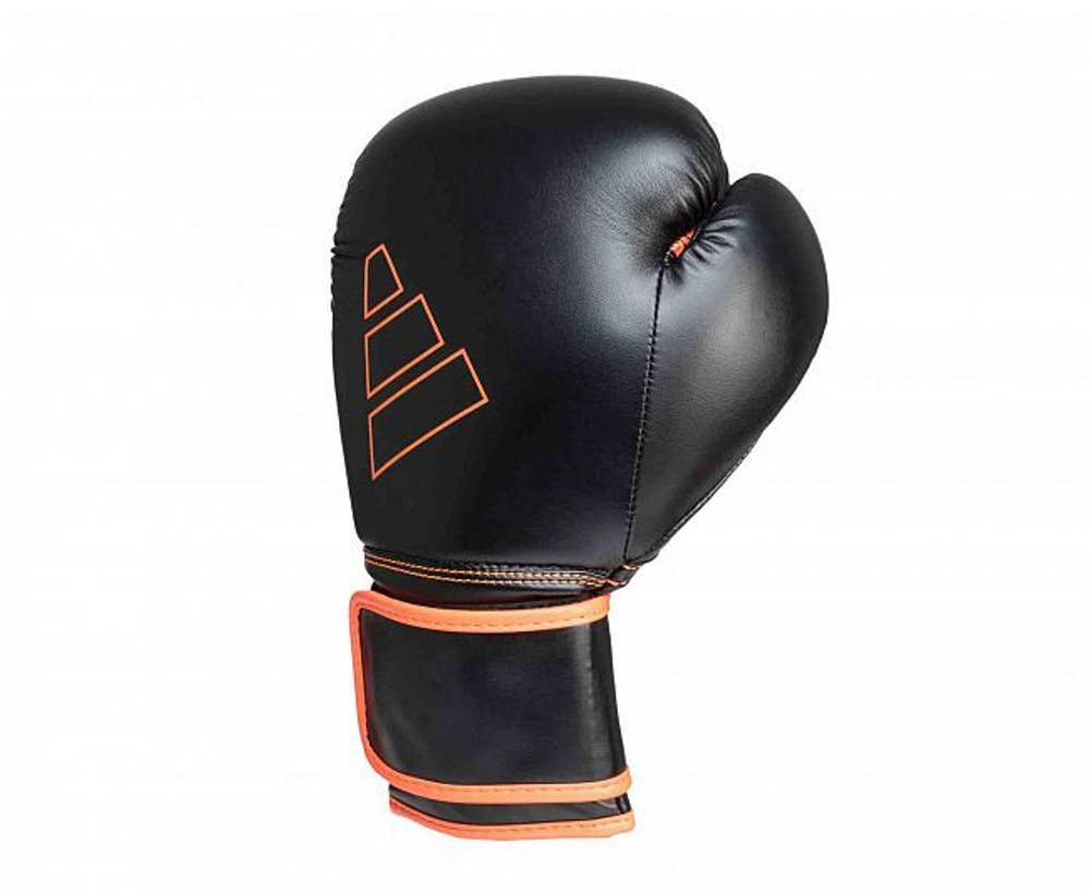 Перчатки боксерские Hybrid 80 черно-красные adiH80