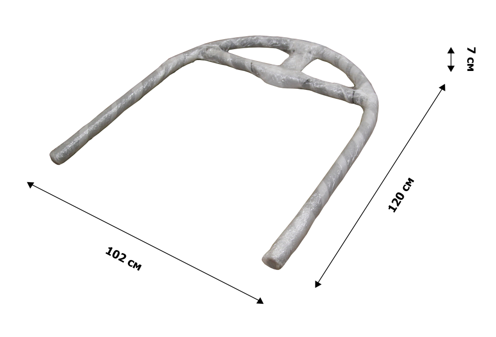 Кресло подвесное Garden Story Флорес (стойка+основание черн, корз.коричневая, подуш.estera-хамелеон. 3уп. (В))
