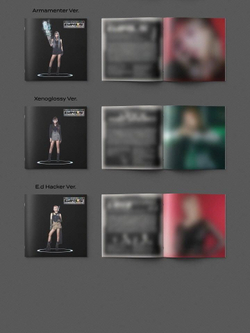 Альбом AESPA - GIRLS 2nd Mini Album DIGIPACK 5 Version SET