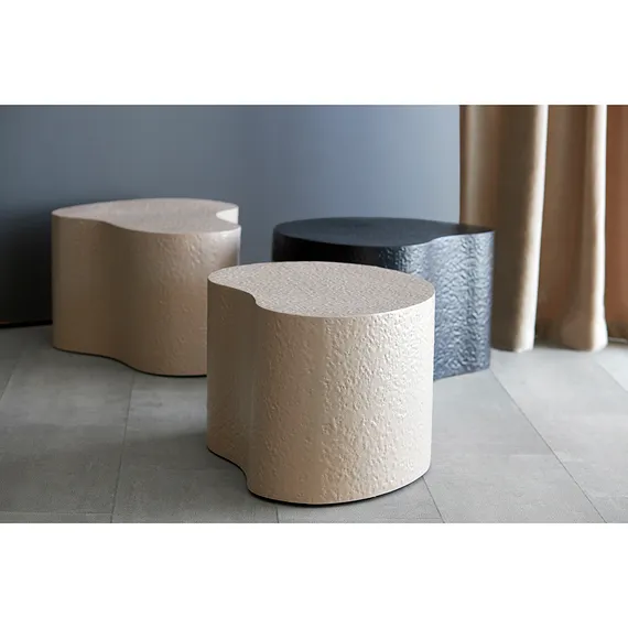 Набор из 2 журнальных столиков Grannis, бежевый