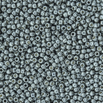 Японский бисер TOHO Round 15/0 (№PF565), непрозрачный глянцевый с металлическим блеском