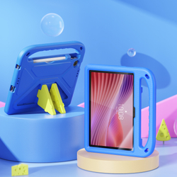 Детский чехол синего цвета на планшет Lenovo Tab K10 Gen 2 10.1 и Tab 10.1 Tablet (2025-) от Dux Ducis, серия Puff Series Case