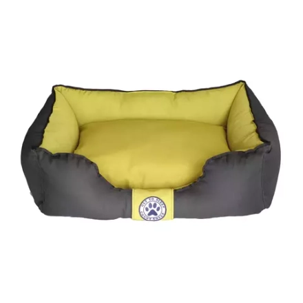 Лежанка для собак размер M двухсторонняя разборная горчичная Царь-лежанка Lapalandia