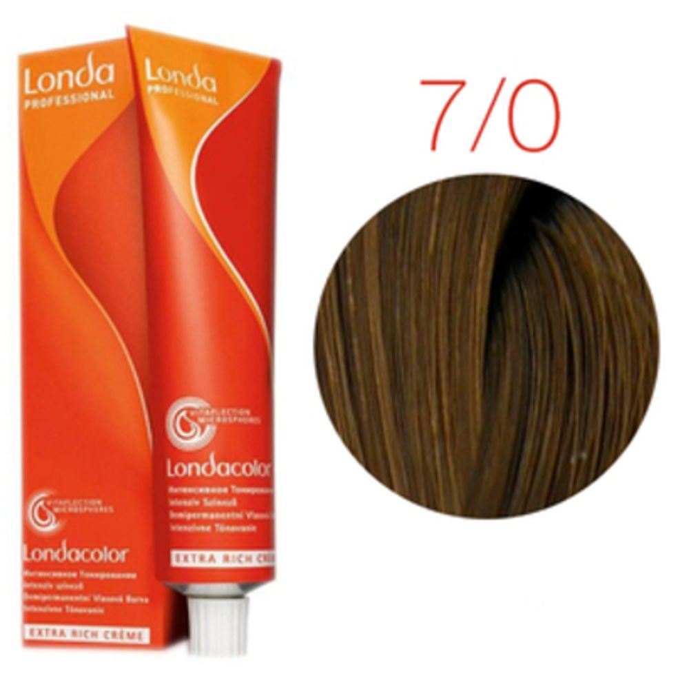 Londa Color инт.тонирование, 7/0 блонд, 60мл