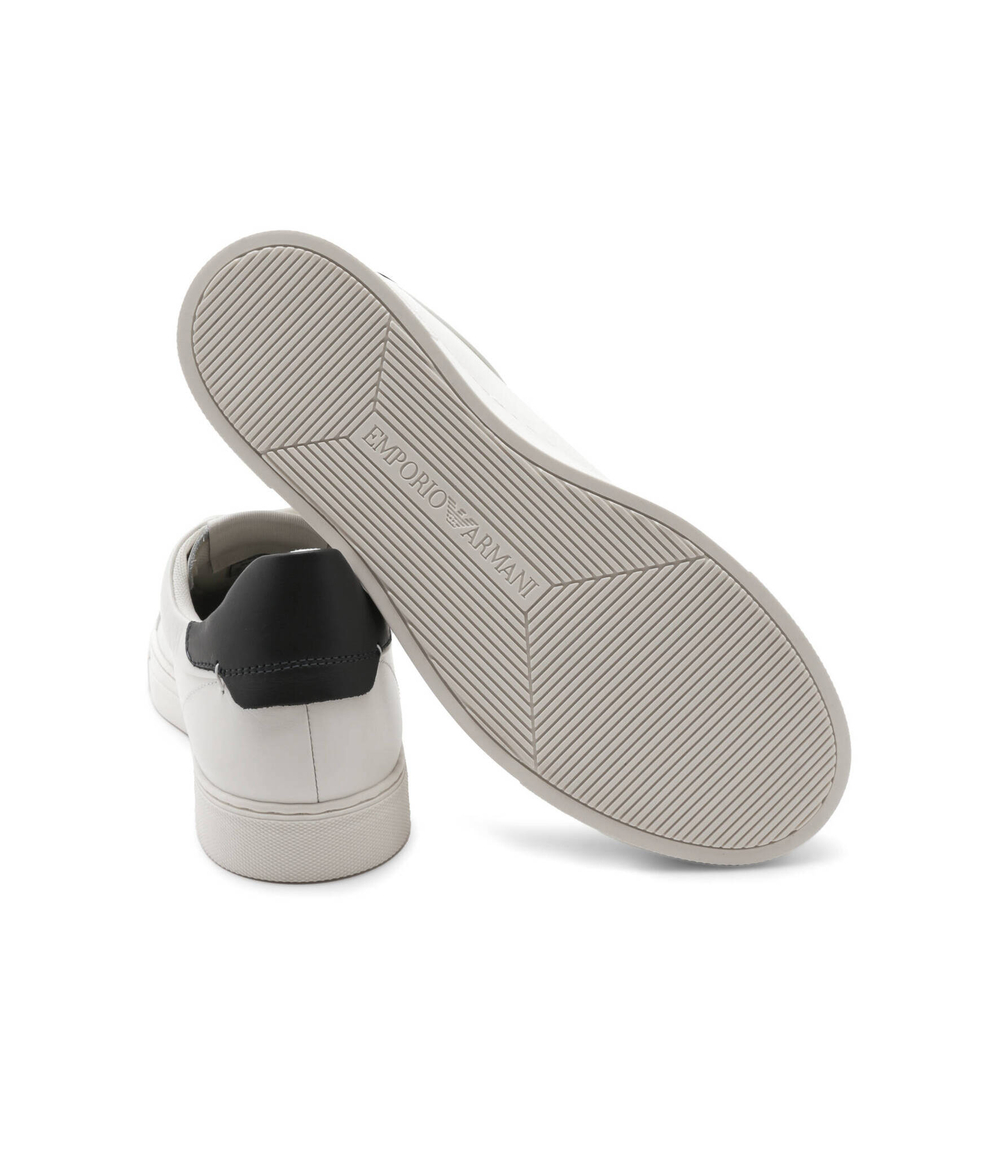 Кожаные кроссовки Emporio Armani - белый(X4X598 XN633)