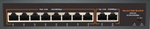 POE-82E-1 коммутатор PoE 8+2 портов, металлический корпус