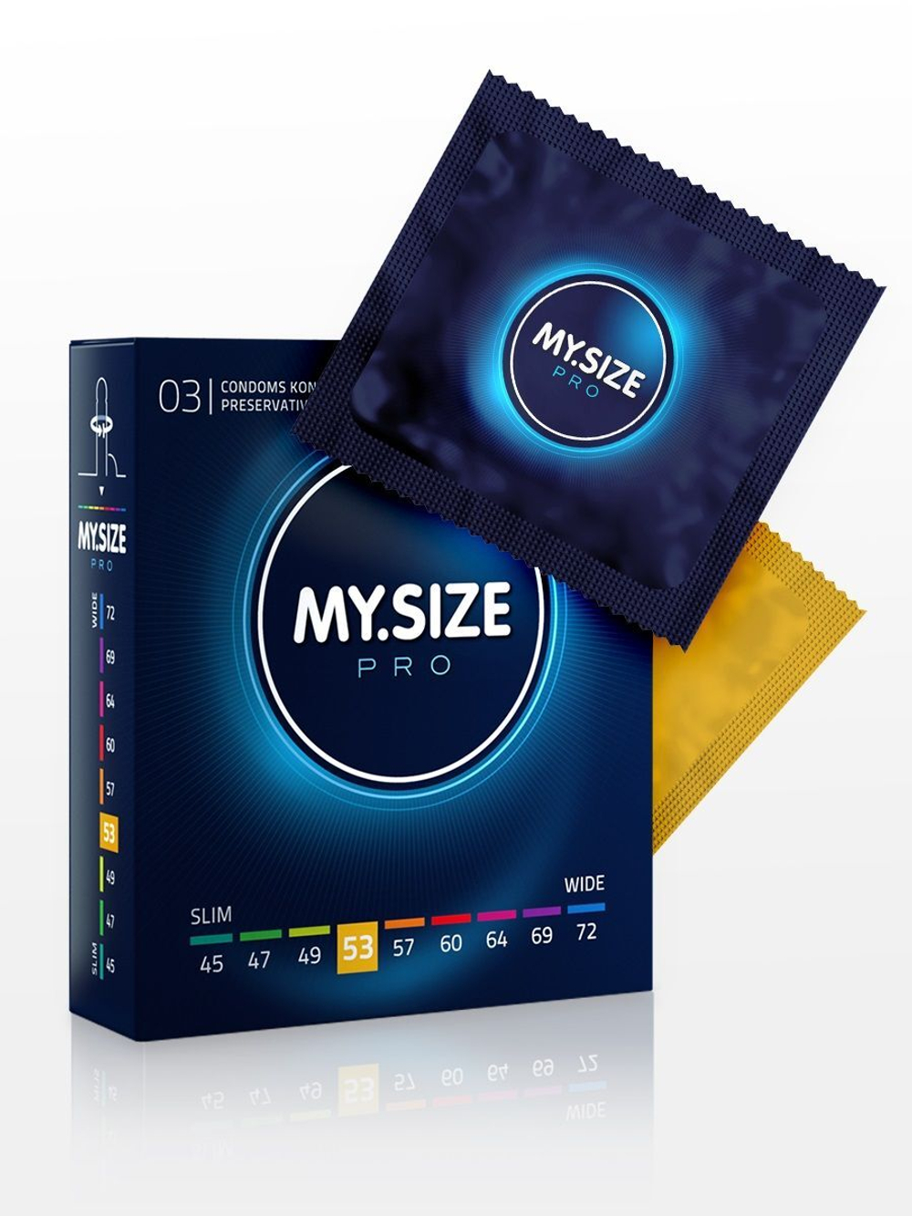 Презервативы "MY.SIZE" размер 53 (3 шт)