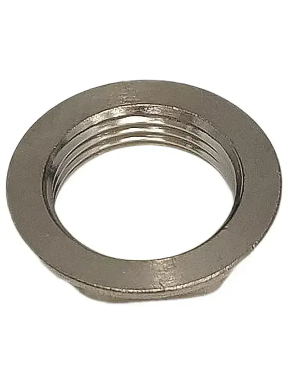 Контргайка 3/4 дюйма с бортиком "SMS", никелированная латунь
