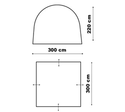 Тент- Шатер SPACE ONE (Цвет ROYAL и WOODLAND)