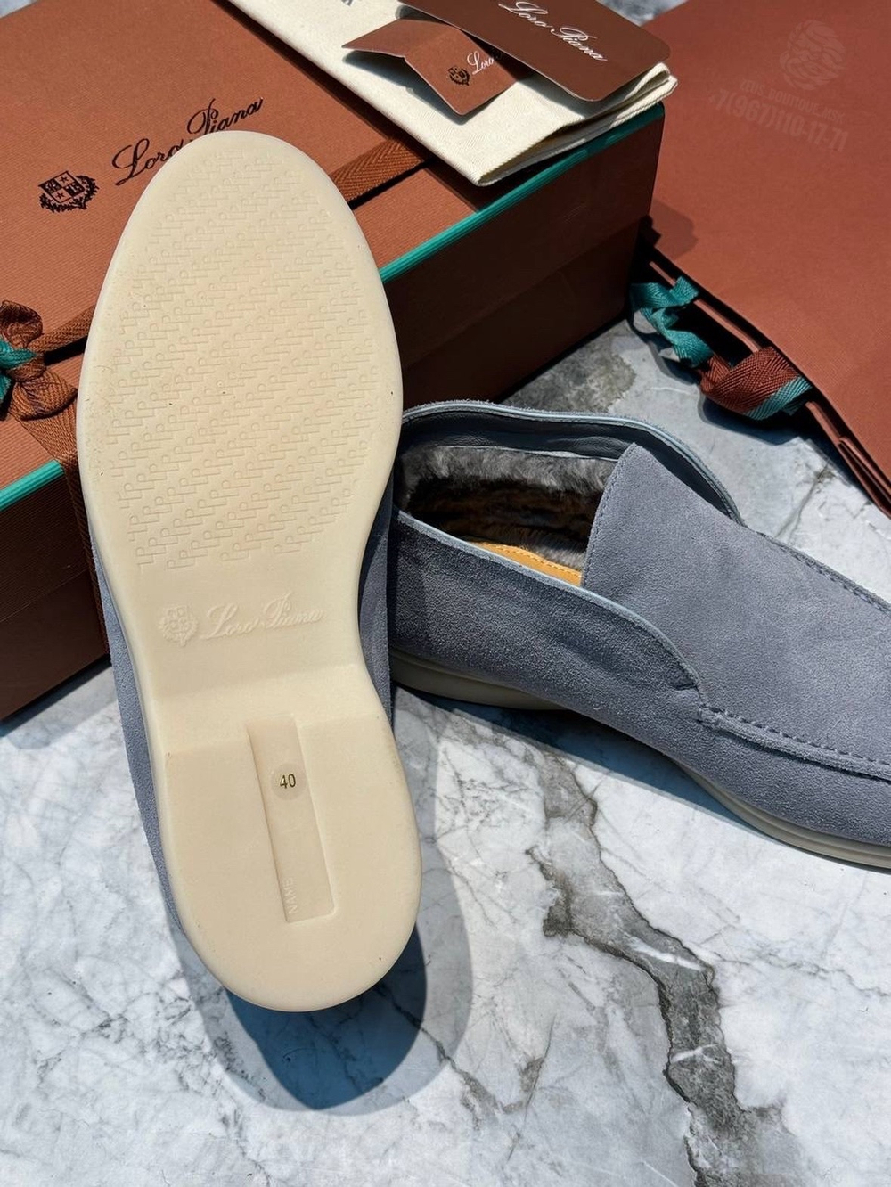 Ботинки Loro Piana Open Walk