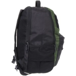 Рюкзак туристический 26л, цвет черно-зеленый 80187