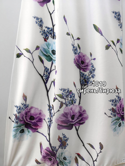 Тюль печать на льне 1019 BASK-1001