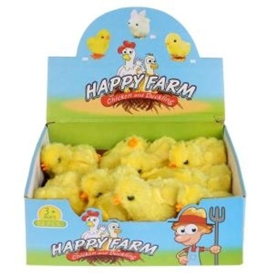 ЦЫПЛЕНОК ( ЗАВОДНАЯ ИГРУШКА )