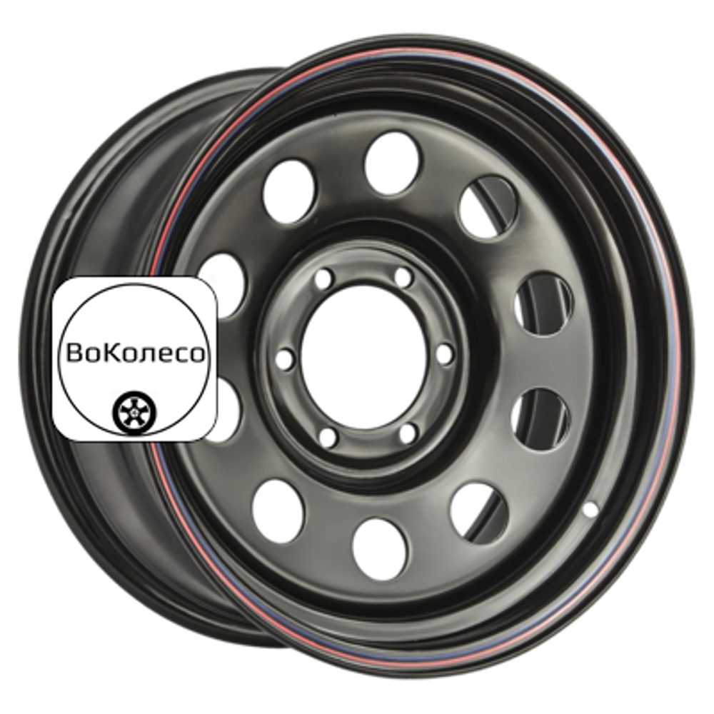 8x16/6x139,7 ET30 D110 Toyota Nissan Mitsubishi L200 2005+ Черный (LTM) ZEPP 4x4