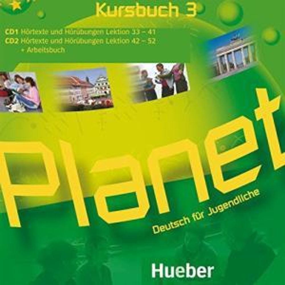 Planet 3 - 2 Audio-CDs zum Kursbuch - (Deutsch für Jugendliche)