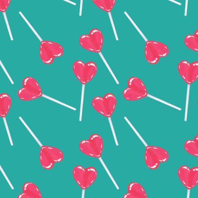 Леденцы в форме сердечка