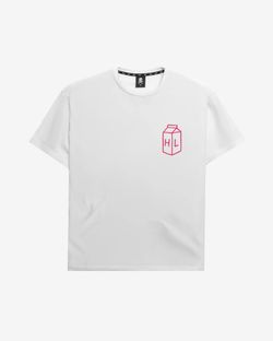 Футболка оверсайз Milk белая