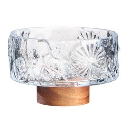 КОНФЕТНИЦА "FLORA" 650 МЛ ДИАМЕТР 14 СМ ВЫСОТА 9 СМ