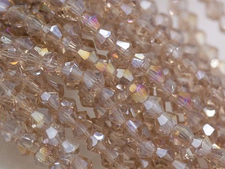 Нить бусин для украшений 3,5мм (ювелирное стекло)