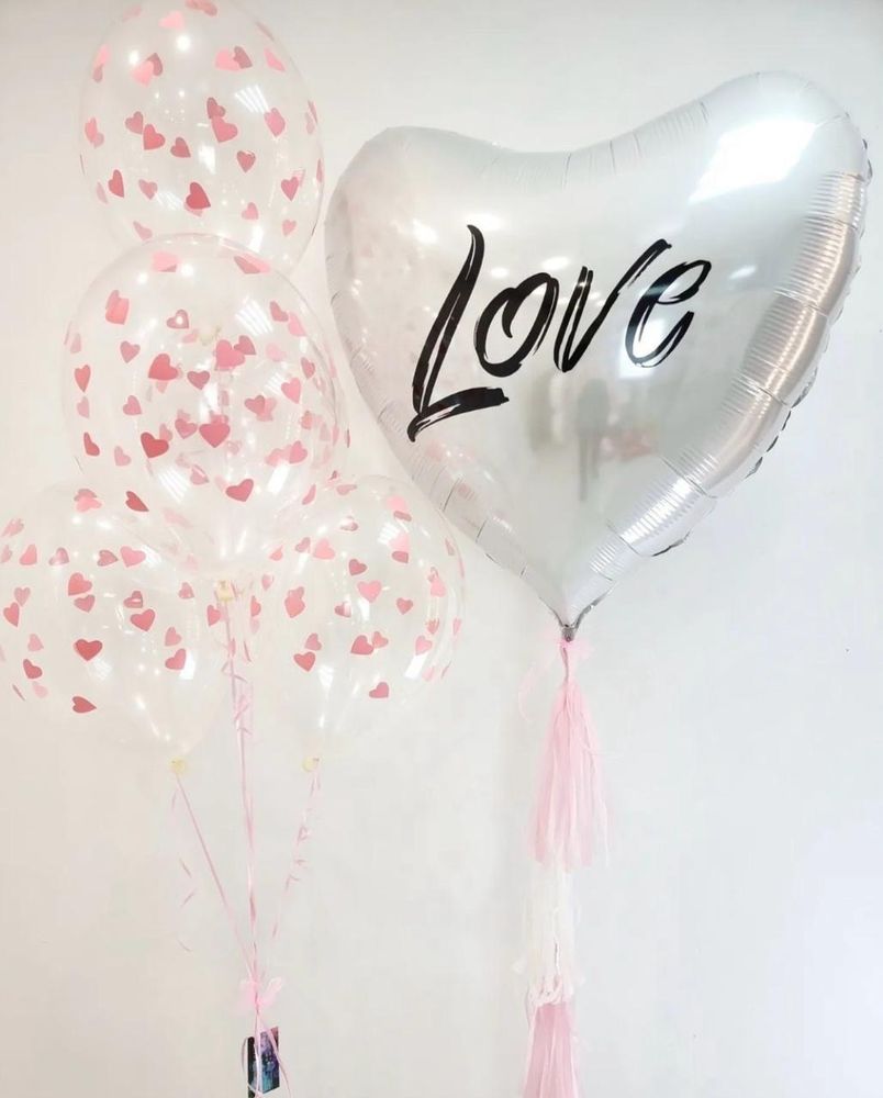 Воздушные шары сердце Love №572