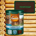 Пропитка декоративная для защиты древесины Pinotex Classic Plus 3 в 1 палисандр 0,9 л.