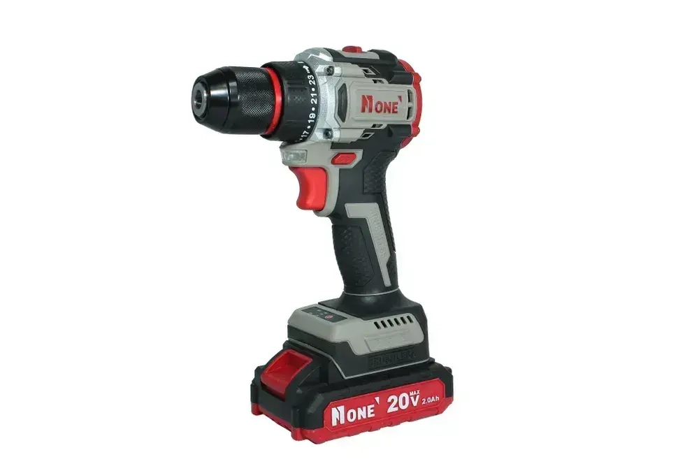 NUMBER ONE Дрель-шуруповерт, 20 В, 40 Нм, 2 АКБ
