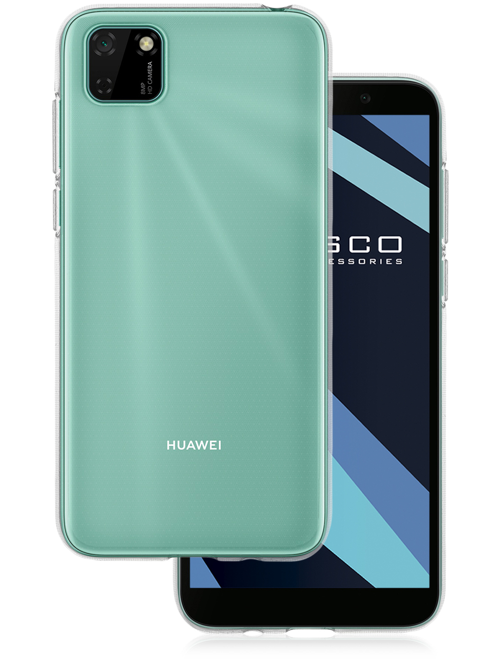 Чехол ROSCO для Honor 9S;Huawei Y5p оптом (арт. HW-H9S-TPU-TRANSPARENT)