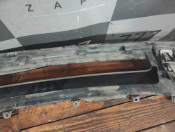 Накладка переднего бампера Mitsubishi Outlander 3 18-нв Б/У Оригинал 6405A269