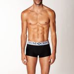 Мужские трусы боксеры черные CASANOVA 0005A
