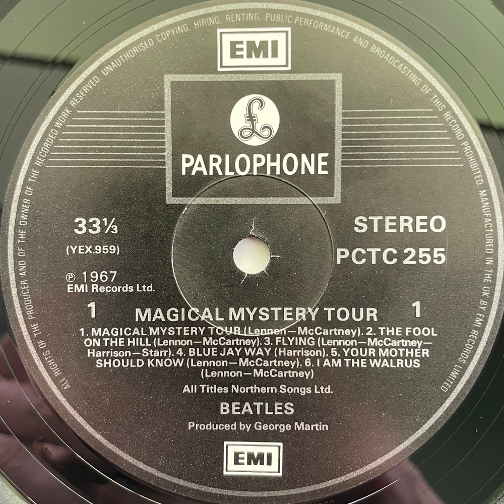 The Beatles ‎– Magical Mystery Tour (Англия 1980г.)