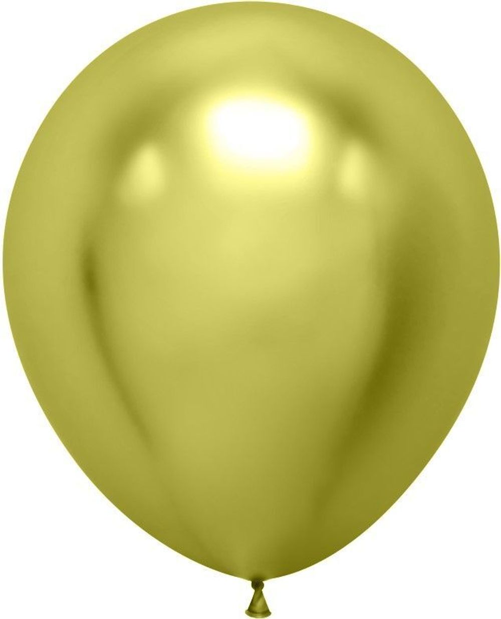 Шар (18''/46 см) Лайм, хром, 1 шт.