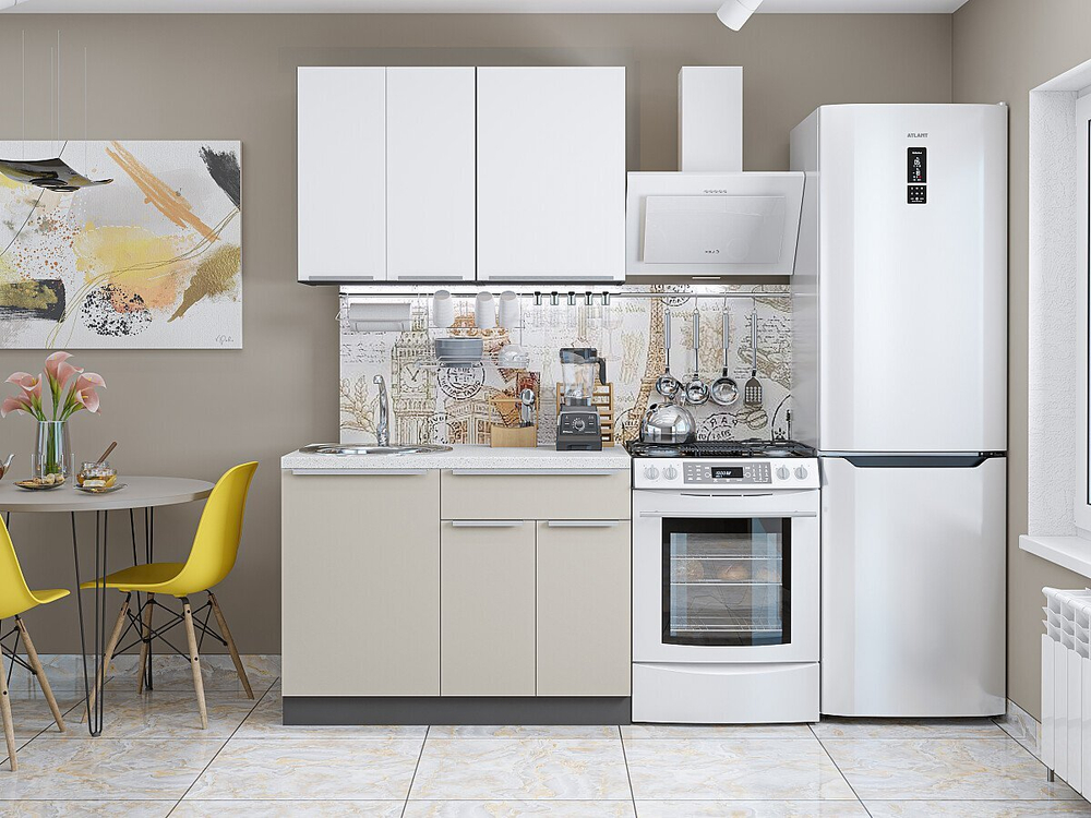 Фьюжн-05 Silky White/Silky Grey