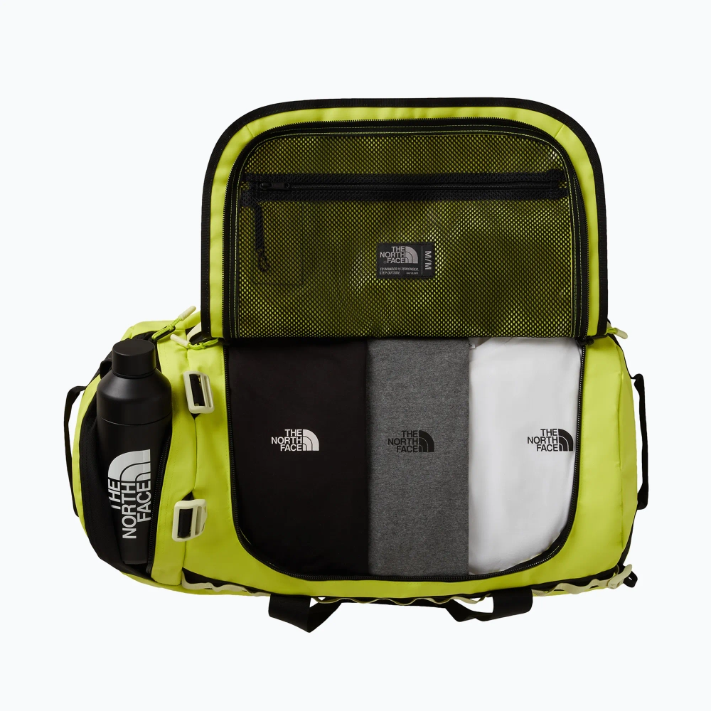 Дорожная сумка The North Face Base Camp Duffel M 71 л fizz lime/lemon mist/tn