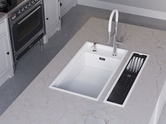 Мойка Kinaru PRO 86-U/I-WH Artceramic/белый(арт.4997026)