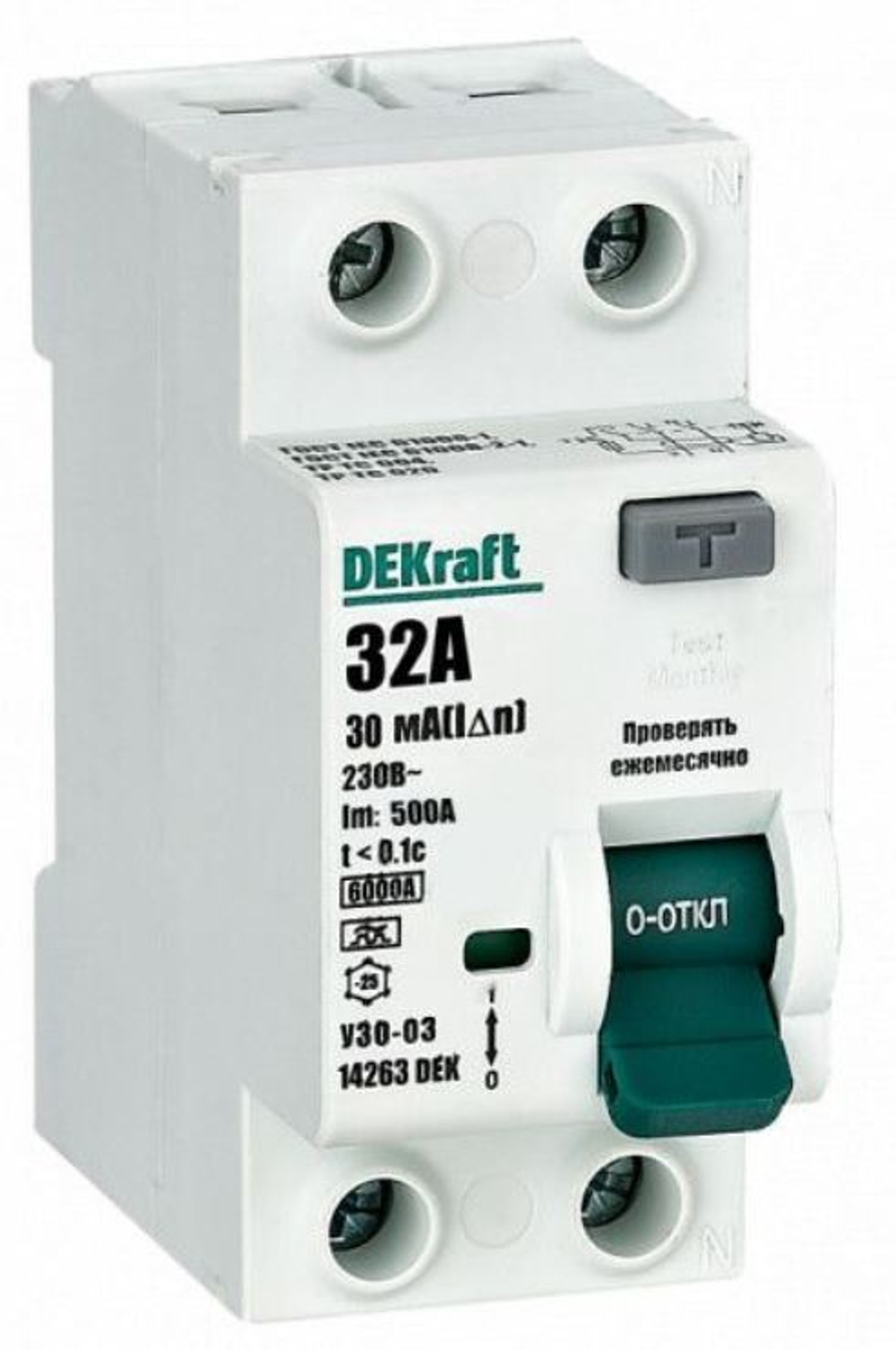 УЗО  DEKraft 14263DEK