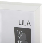 Рамка Inspire Lila 10х15 см цвет белый