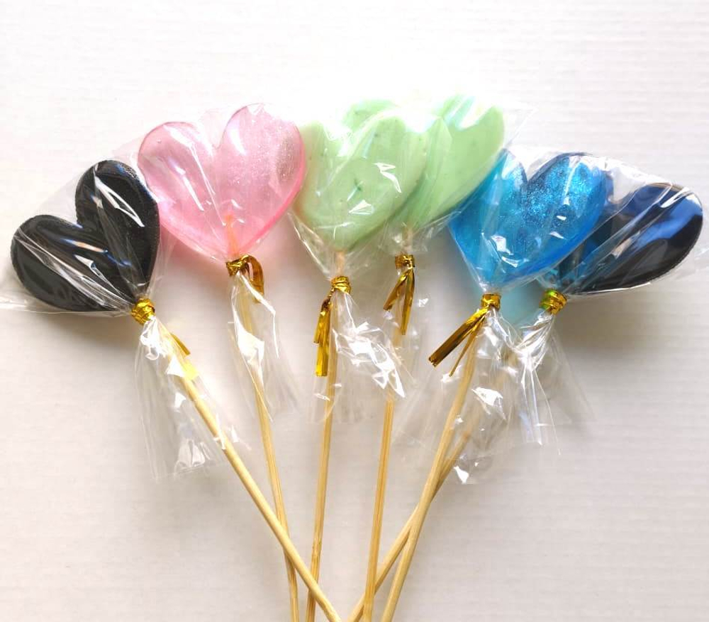 Леденец СЕРДЦЕ большое.