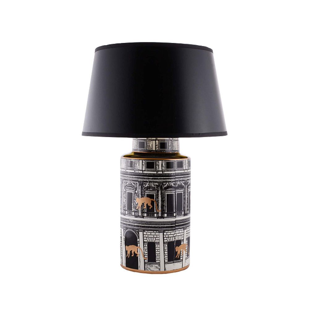 Настольная лампа с абажуром "Тайна пагоды"