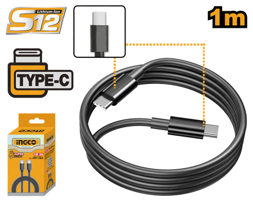 Кабель USB Type-C - Type-C INGCO IUCC02