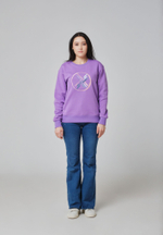 Свитшот 3-нитка SHANYRAQ PURPLE (ONLY ONLINE)