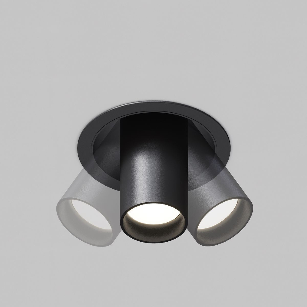 Встраиваемый светильник Maytoni Focus S C048CL-01-GU10-B