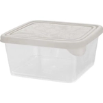 Контейнер для продуктов HELSINKI Artichoke 0,45 л квадратный пепельный жемчуг