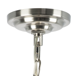 723125 Люстра FLUME 12х40W E14 ЧЕРНЫЙ МАТОВЫЙ/НИКЕЛЬ