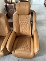 Сиденья капитанские кресла для Mercedes-Benz V-class / Vito W447 2015-2024+ Мерс кожаные сиденья сиденье кресла