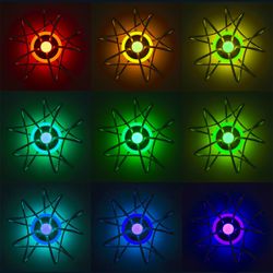 Citilux Джемини Смарт CL229A151E RGB Умная люстра Хром