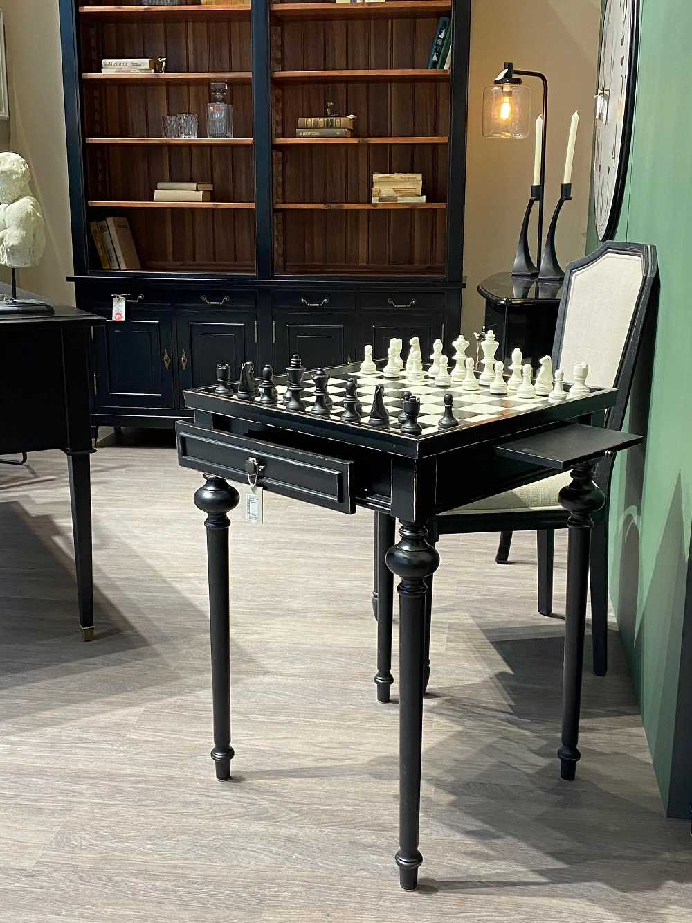 Стол шахматный "Legend" 55x55x76см Массив дуба