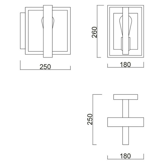 Бра Vele Luce Thomas VL6432W01