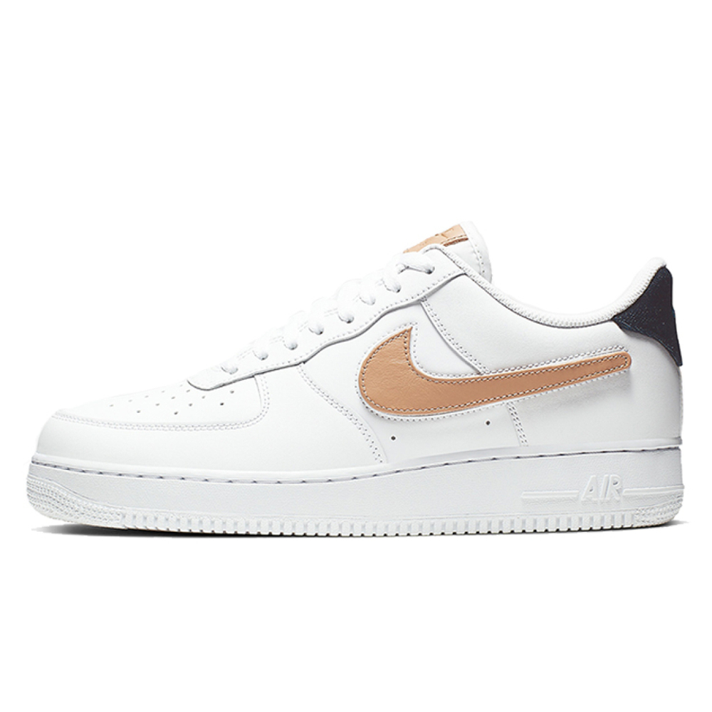 Кроссовки Nike Air Force 1 Low 07 LV8 Removable Swoosh - White Vachetta Tan