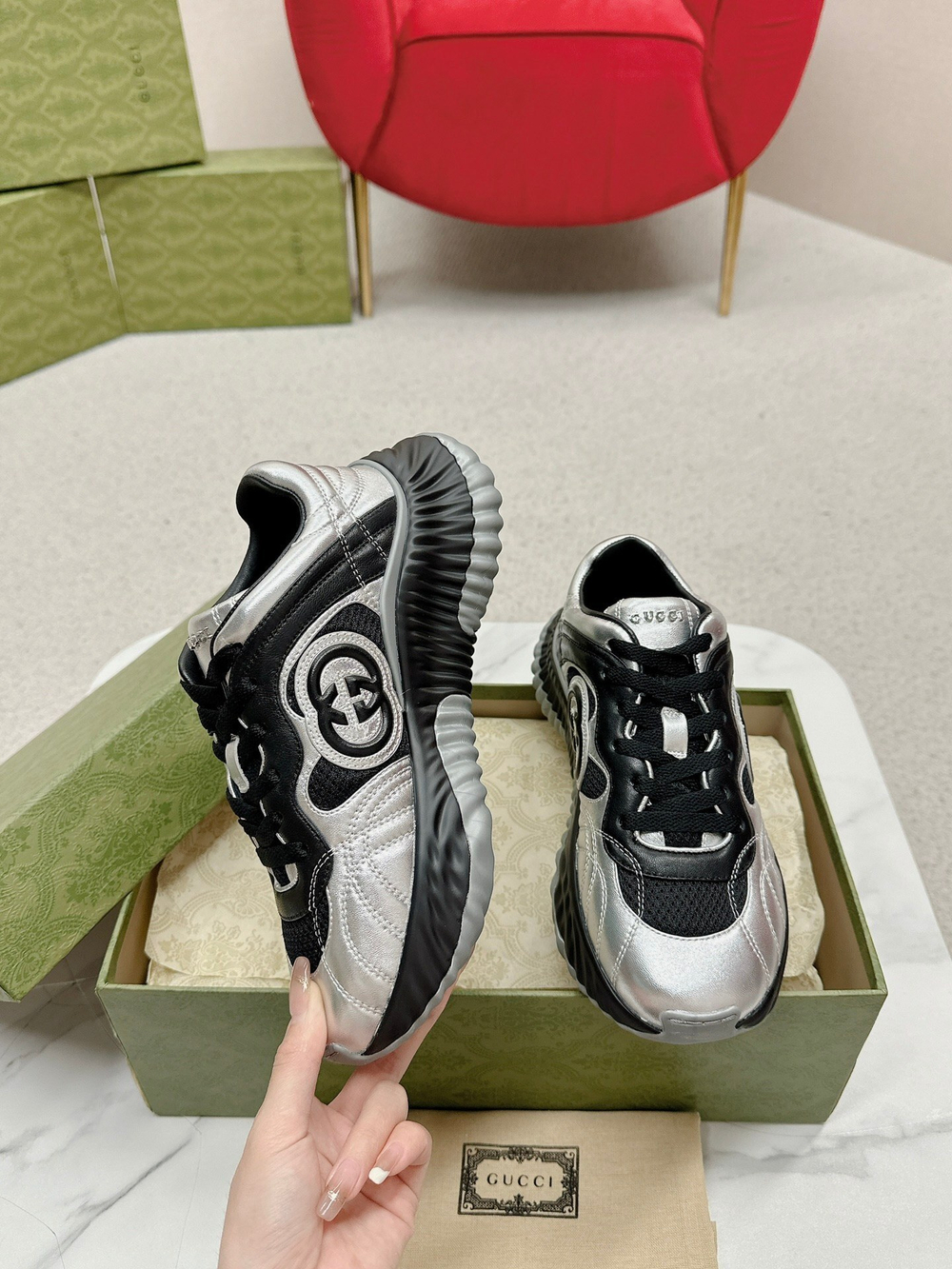 Gucci Ripple Trainer