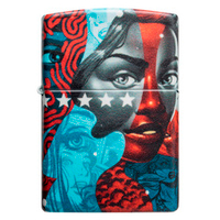 Зажигалка Zippo Tristan Eaton с покрытием White Matte